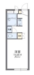 レオパレスコートヤードの物件間取画像